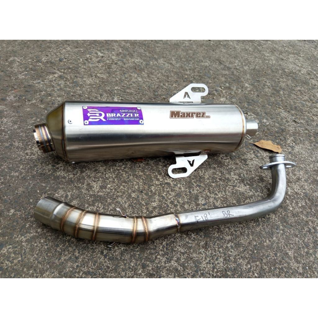 Standard Racing Exhaust Aerox Nmax PCX Vario Lexi ADV inlet 38mm ...