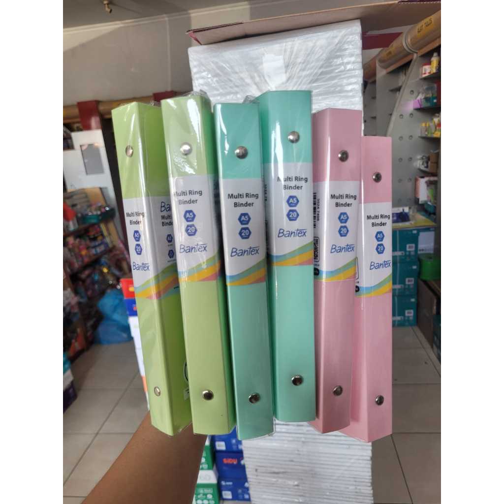 BANTEX BINDER NOTE A5 BANTEX BINDER NOTE BICOLOR A5 BINDER NOTE COLLEGE ...