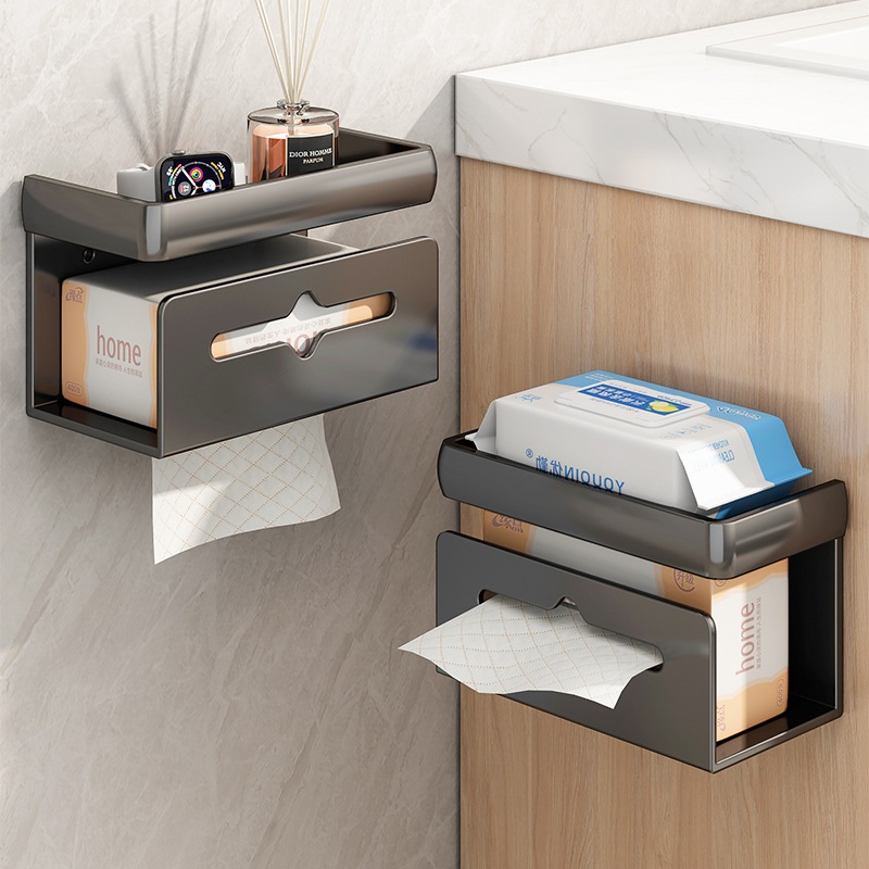 Luxury Bathroom Tissue Storage Rack (RT001) | Shopee Philippines
