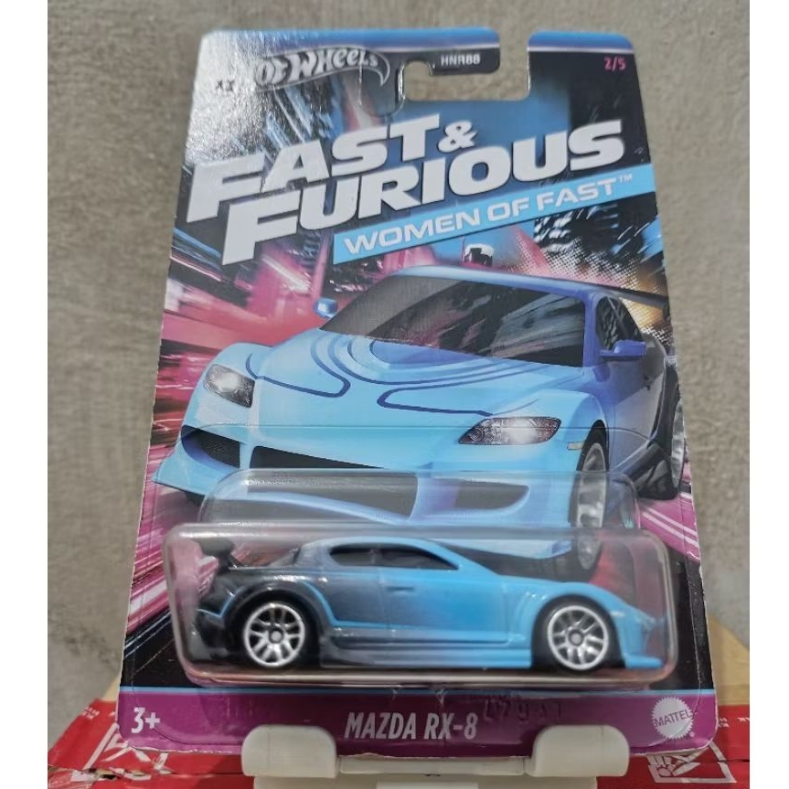 Hot Wheels Fast & Furious Mazda RX-8 Women Of Fast WOF | Shopee Philippines