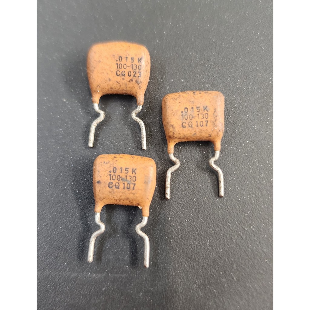 Mylar Capacitor Millilar Capacitor 0.015K 0.015uf 153KpF 153 100-130V ...