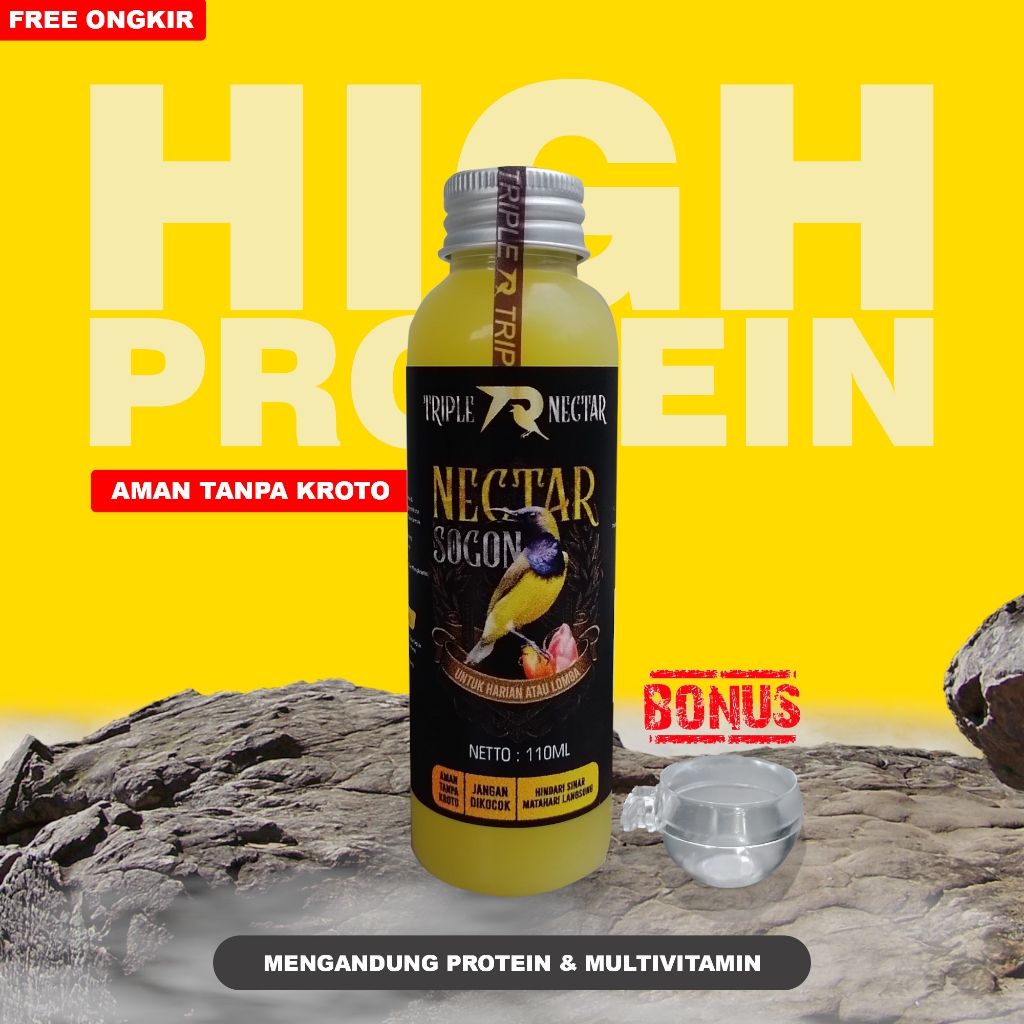 Triple R Nectar - Sogon Nectar Feed, Sepah Raja, Instant Gacor Honey ...