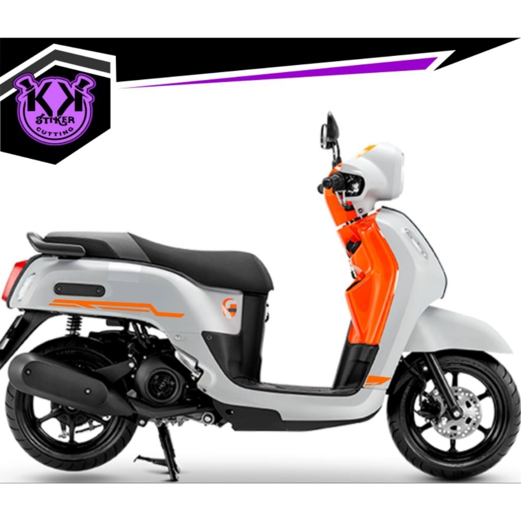 378 STICKER CUTTING STICKER MOTORCYCLE STRIPING/ VESPA STRIPING VESPA ...