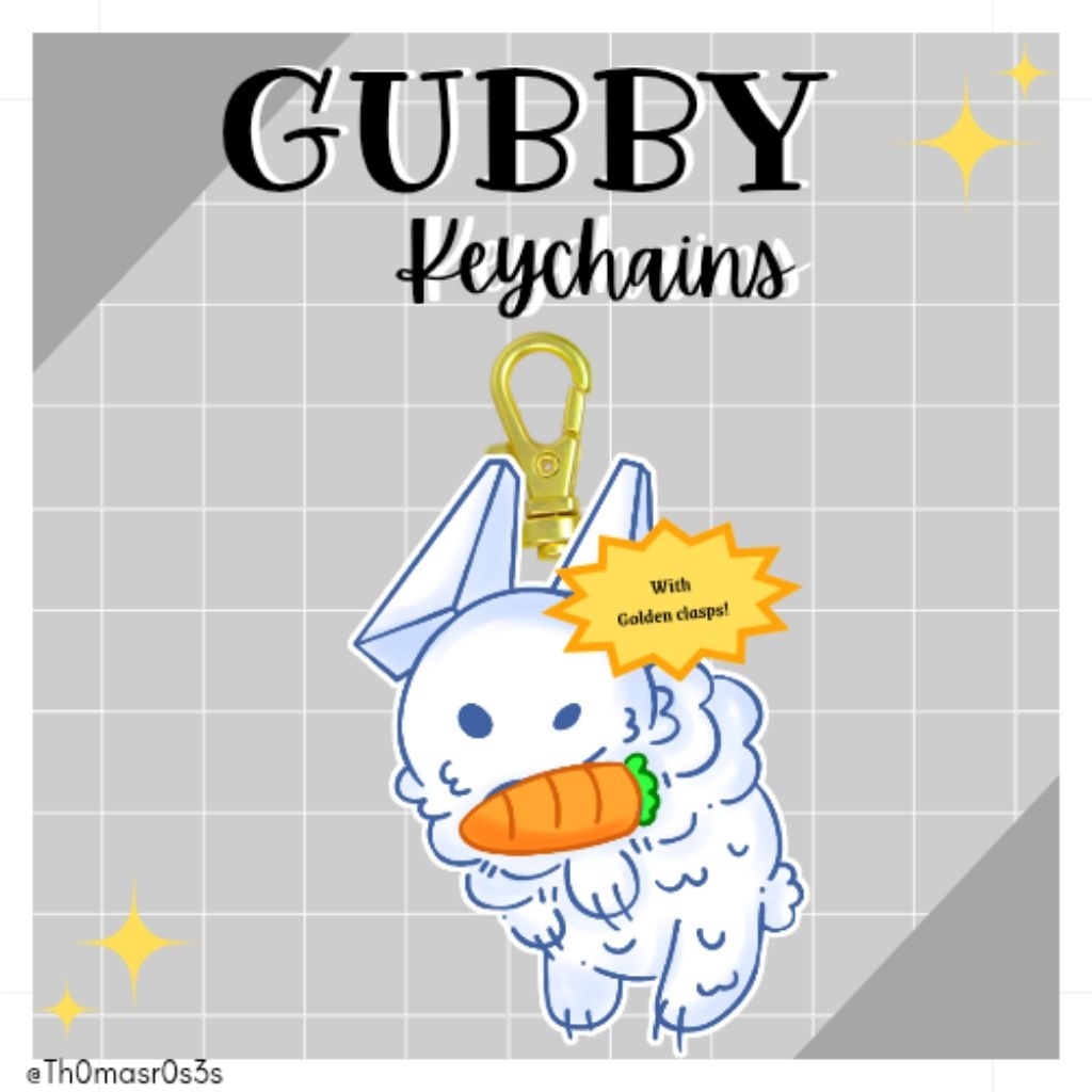 [OPEN] Roblox Gubby Translucent keychain | Shopee Philippines