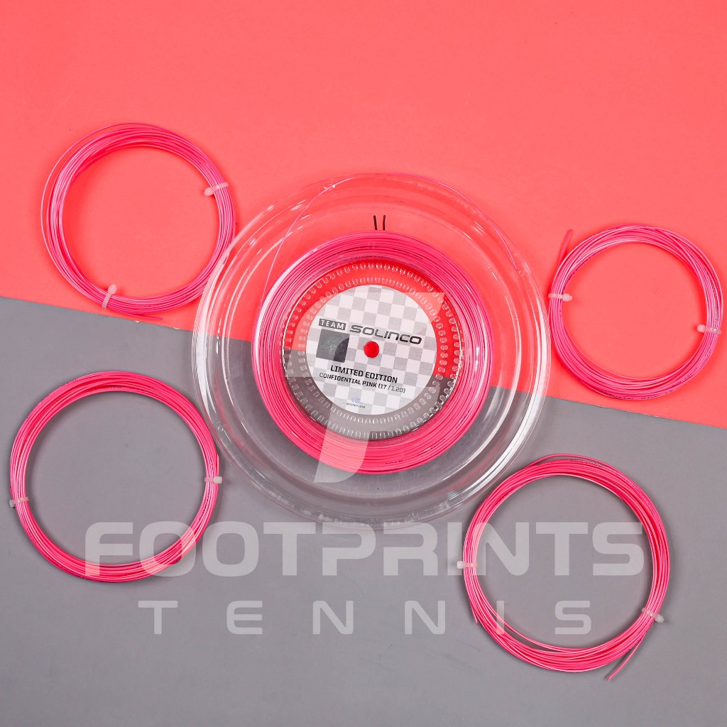 Solinco Confidential Pink Tennis Strings Original | Shopee Philippines