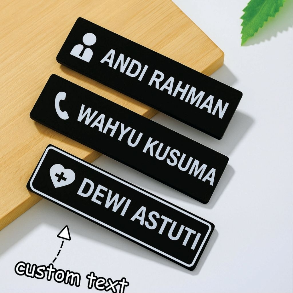 Name TAG/Name chest Name tag | Shopee Philippines