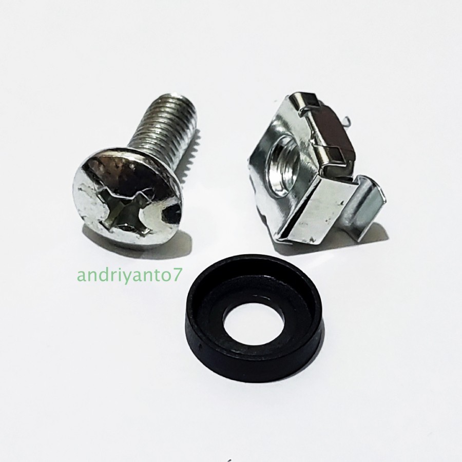M6 Cage Nut Rackmount Cagenut Bolts Server rack wallmount rack set ...