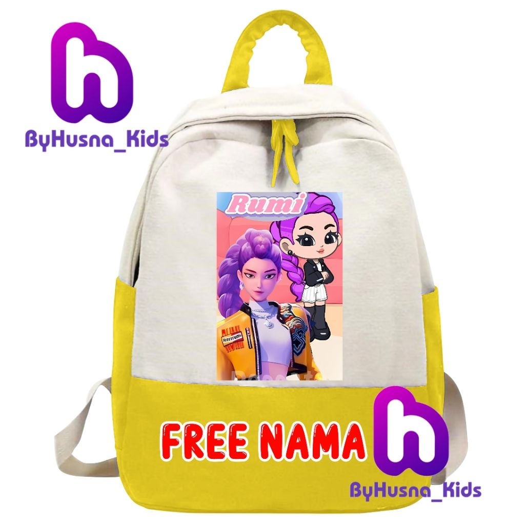 KPOP DEMON HUNTERS RUMI CHILDREN'S BACKPACK BACKPACK FOR KINDERGARTEN ...