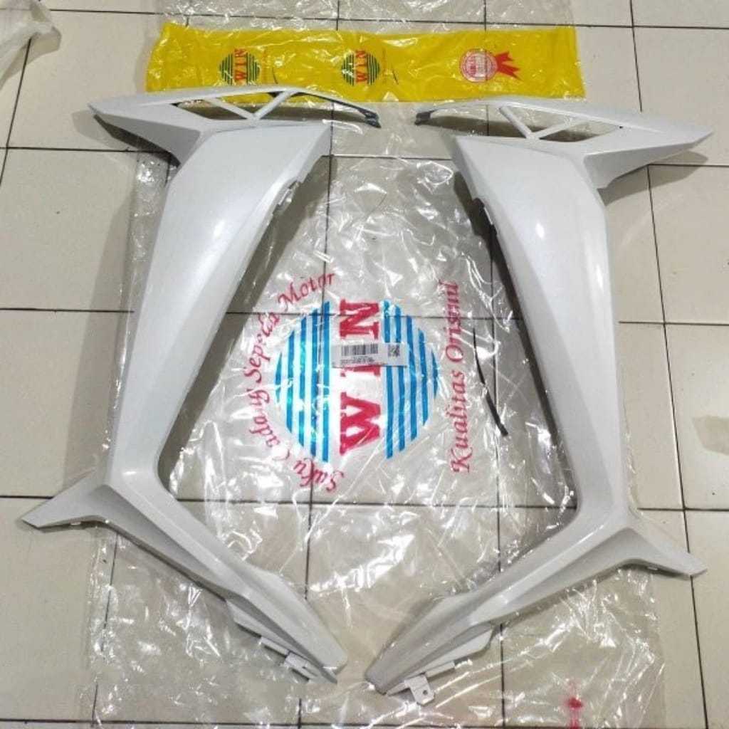 Wing Tebeng Side Hood Supra X 125 Fi Injection K41 White Right Set Non ...