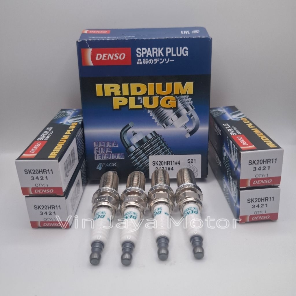Original Denso Iridium Spark Plugs for Innova Reborn Fortuner VRZ Hilux ...