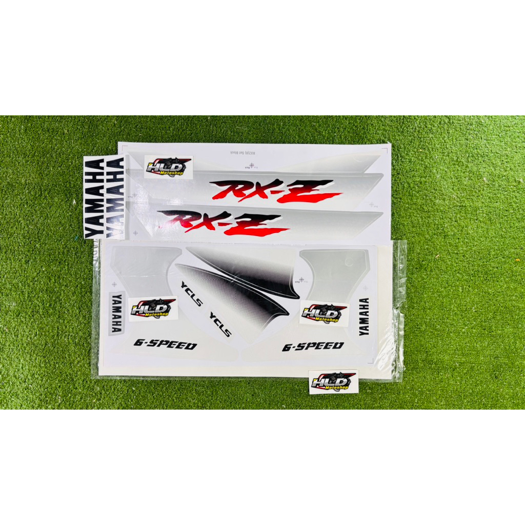 OLD RXZ BODY STICKER. Yamaha RXZ Mile Full Set Body Les Striping ...