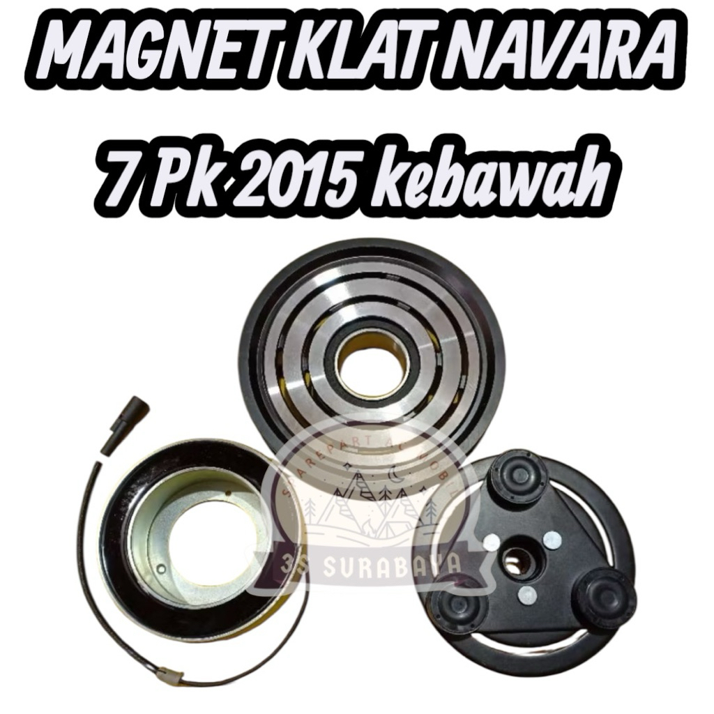 Magnet Klat Navara Lama 2015 and below 7Pk Nissan Magnetic Clutch (New ...