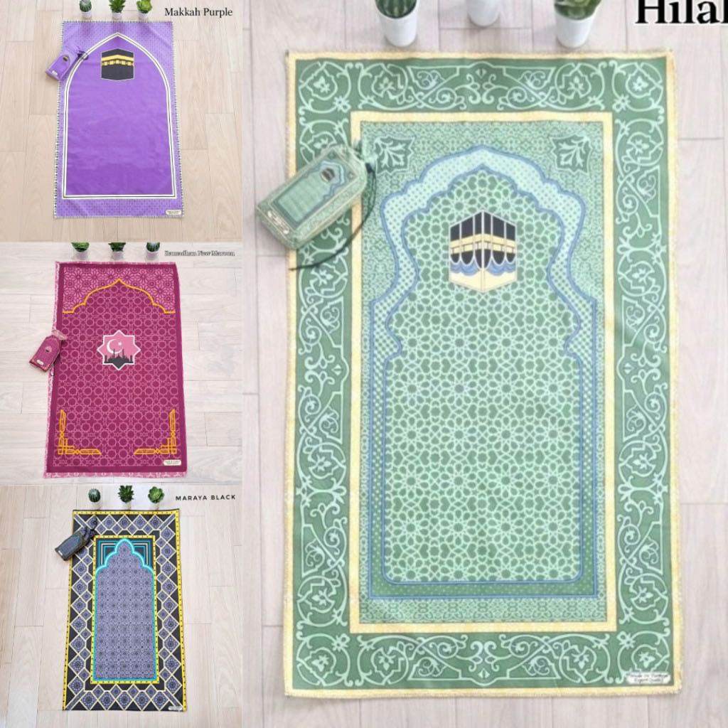 JUMBO Travel Prayer Rug size 105 x 60 cm Made in Turkiye New | Shopee ...