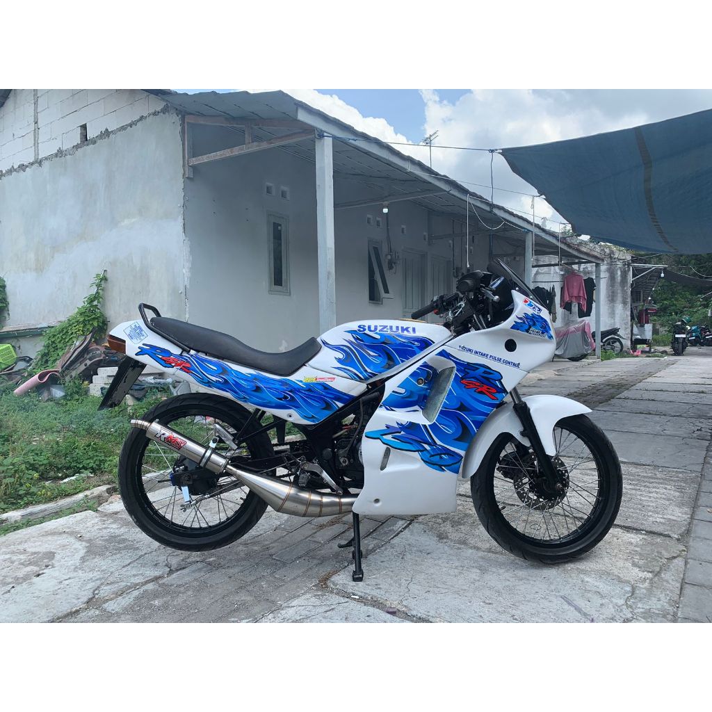 Exhaust SUZUKI RGR Rgv 150 standard racing model 2 stroke | Shopee ...