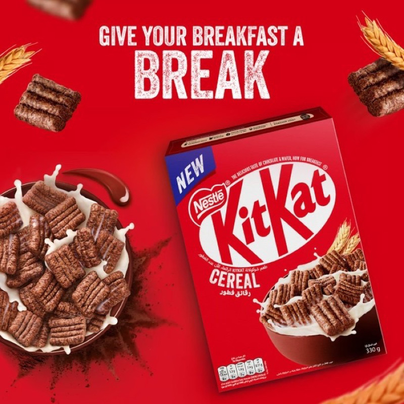 Kit Kat Cereal Box 330 grams | Shopee Philippines