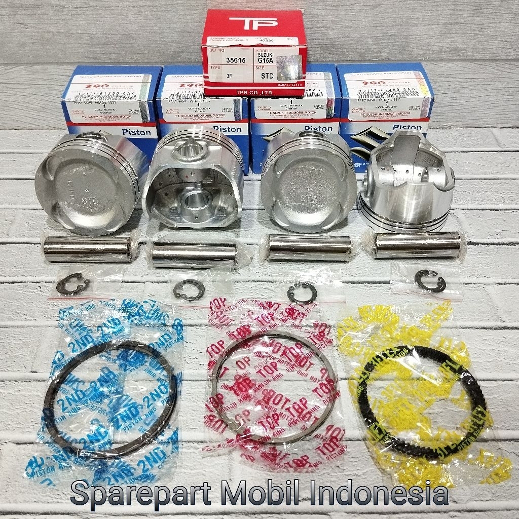 Original Suzuki Apv Futura Injection Piston Assy Set and Piston Ring ...