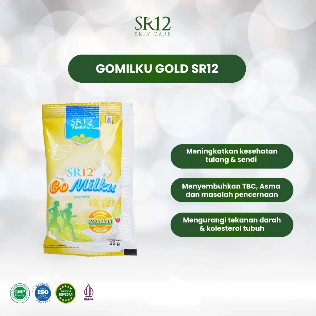 Gomilku Gold SR12 Sachet Goat Milk - Gomilku Etawa - Goat Milku Powder ...