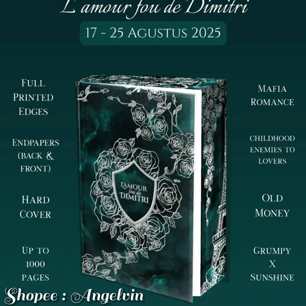 Novel Book Lamour Fou De Dimitri by NourahAlana (PO) | Shopee Philippines
