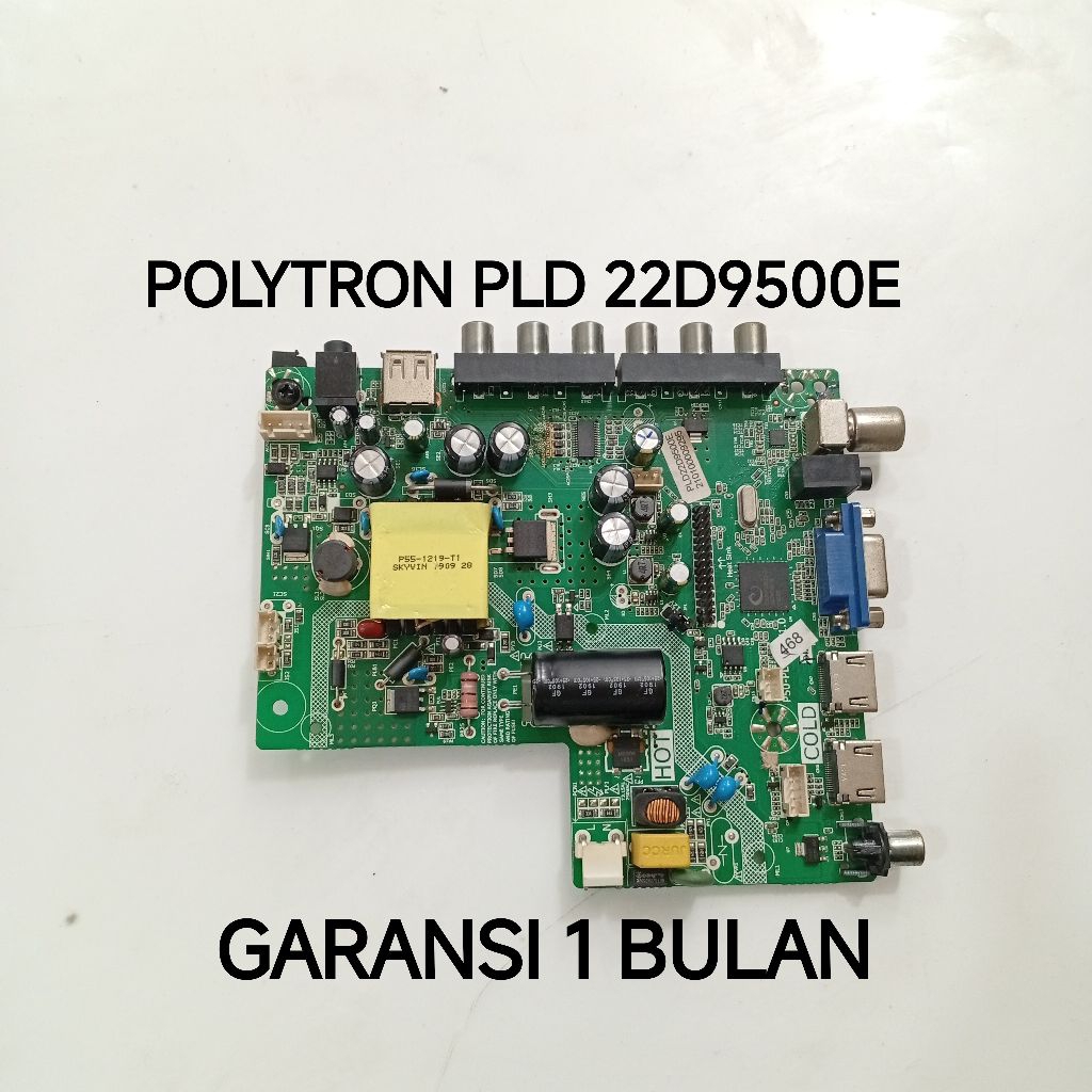 MESIN MB TV POLYTRON PLD 22D9500E MAINBOARD-MOTHERBOARD-MOBO-MODUL ...