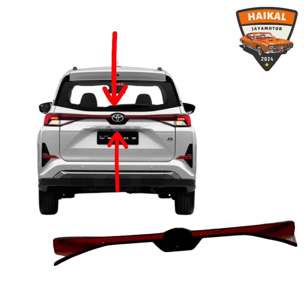 Original Toyota Avanza Xenia Veloz 2022-2024 Rear Trunklid Light Mica ...