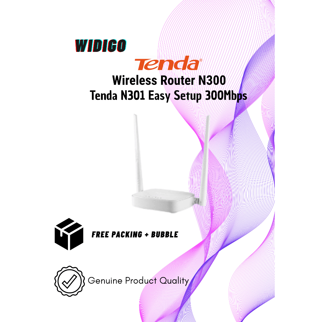 Tenda N301 WiFi Router – Fast & Easy to Install Internet (Easy Setup ...