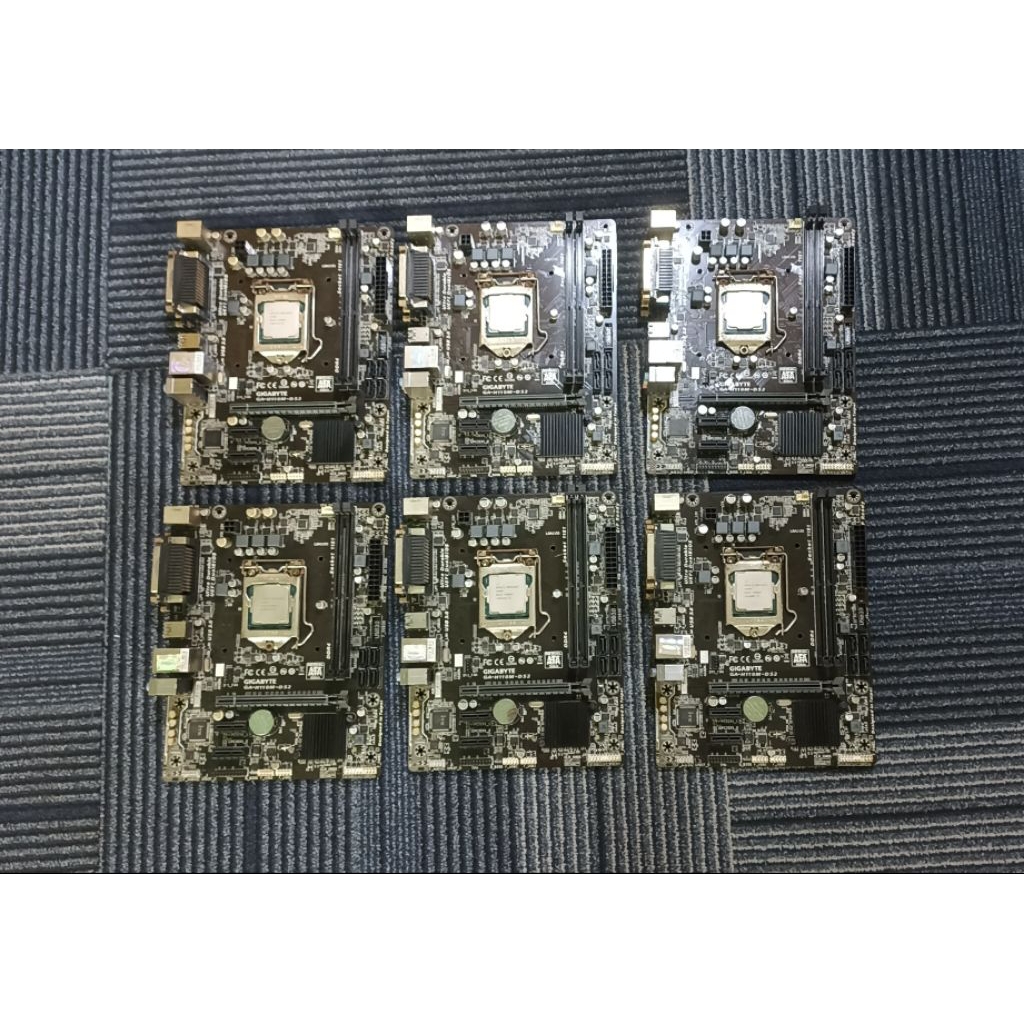 Gigabyte H110 Motherboard G4560 processor package | Shopee Philippines