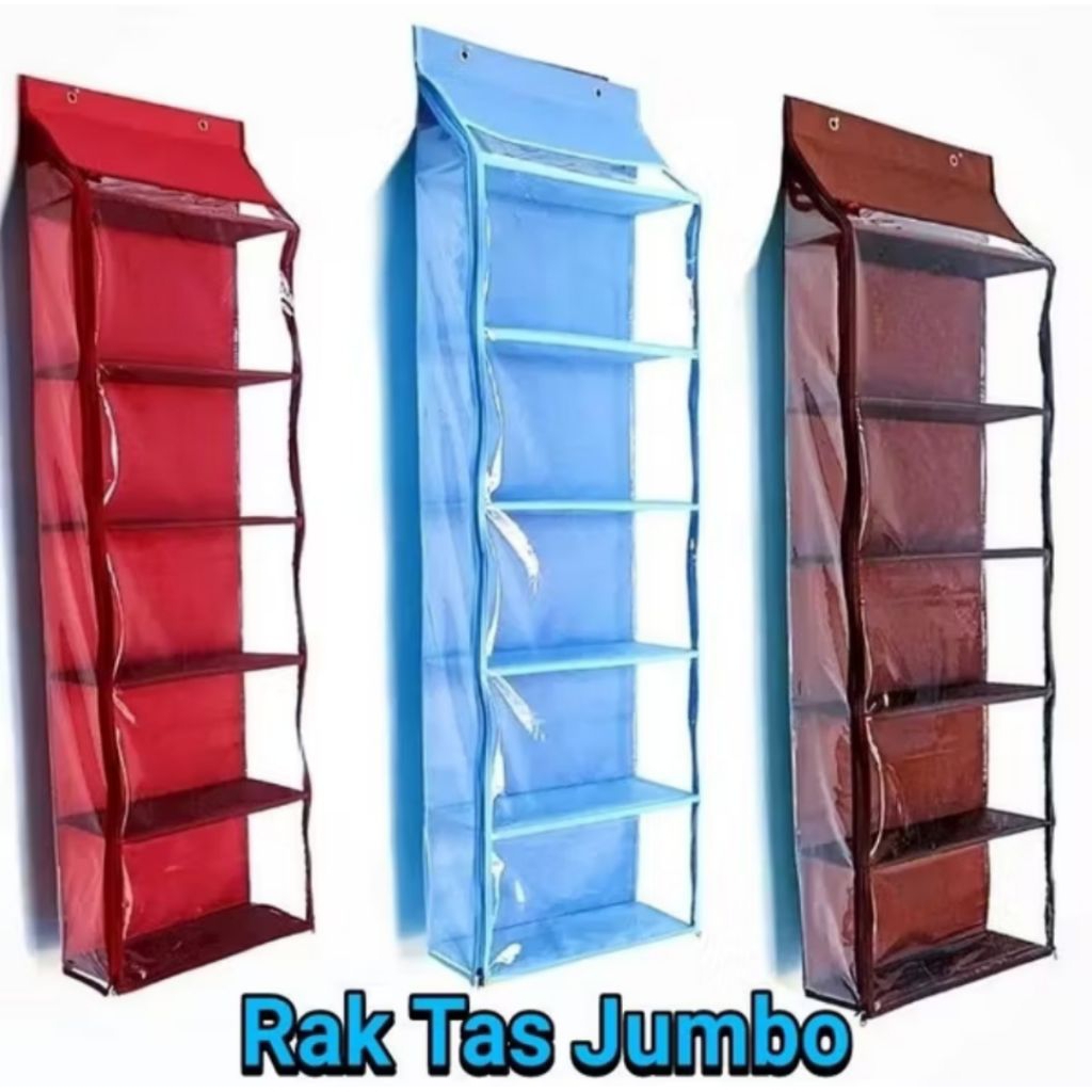 BAG RACK HANGING RACK/ JUMBO STACKING RACK/ JUMBO 6-TIER RACK/ JUMBO ...
