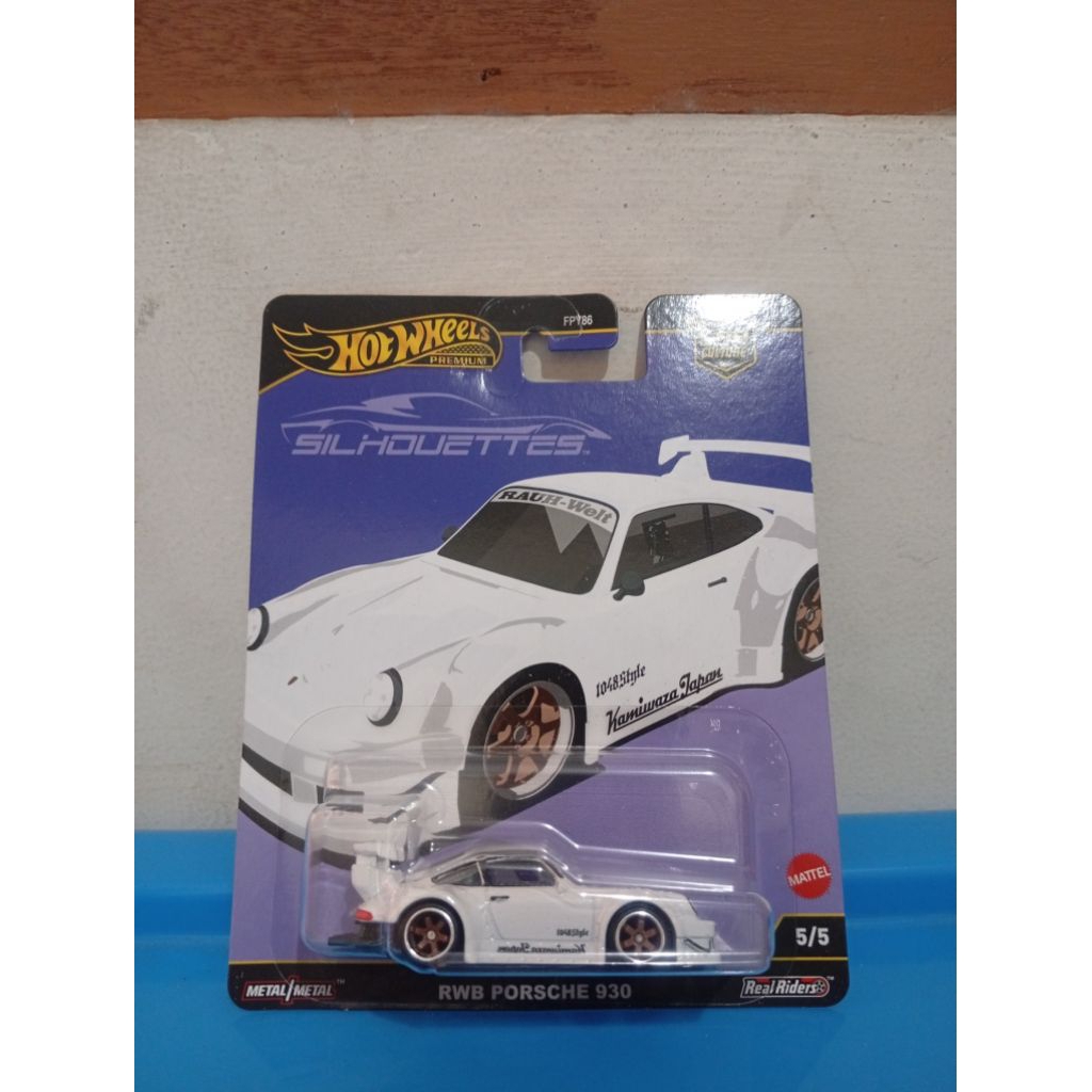 Hotwheels premium silhouette rwb Porsche 930 white | Shopee Philippines