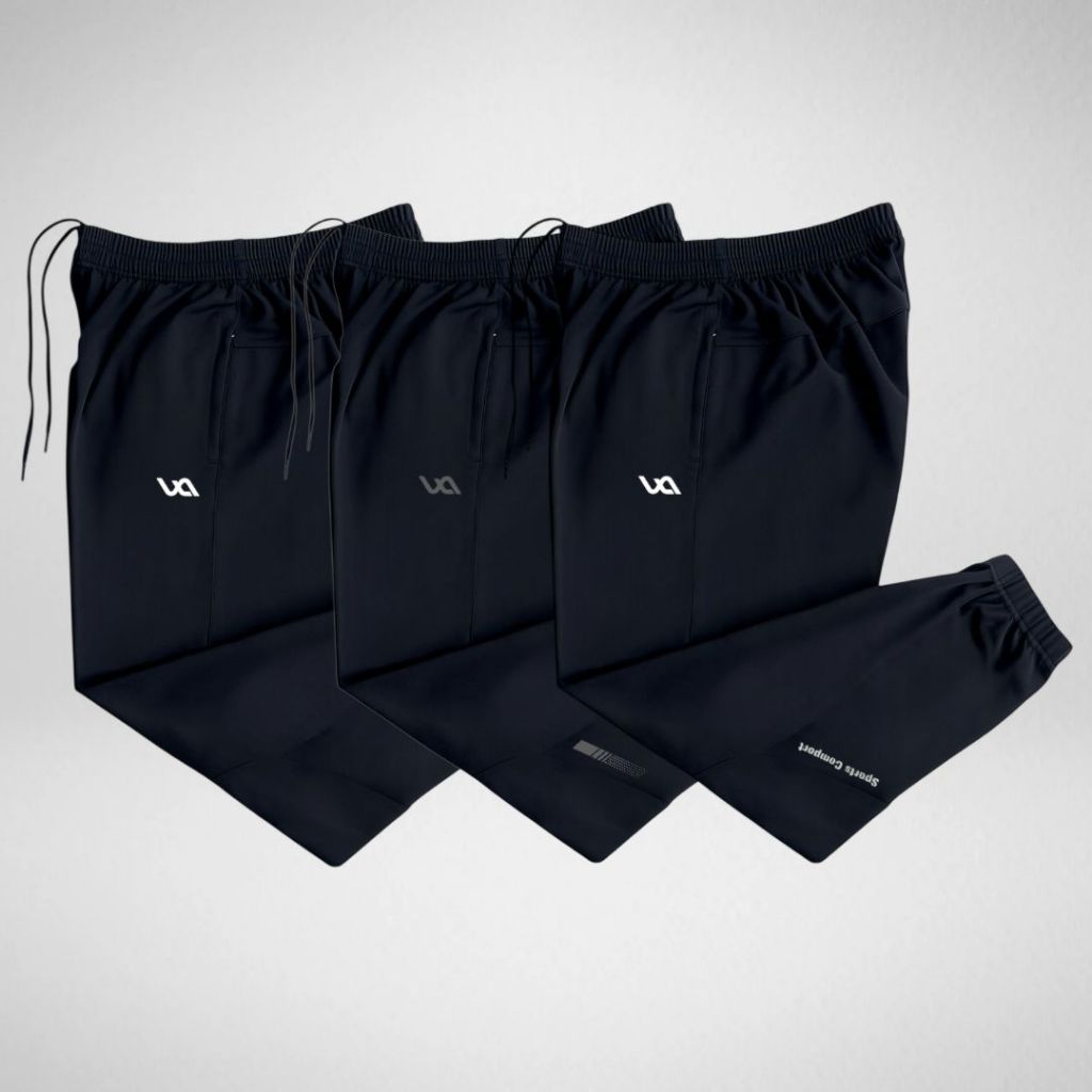 Men's and Women's Jogger Training Pants, Long Gym Jogging Gymnastics ...