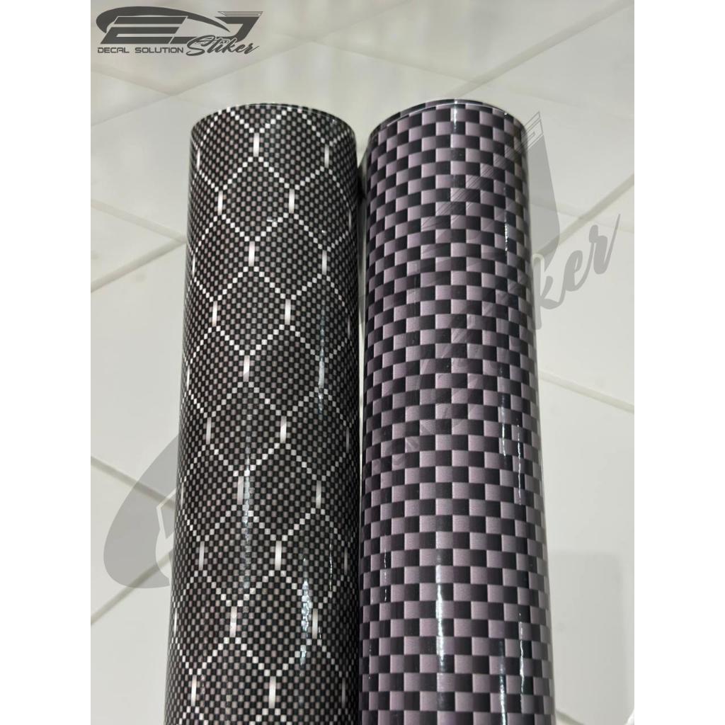 8D KEVLAR CARBON STICKER / MULTIPURPOSE WATERPROOF STICKER / DURABLE ...