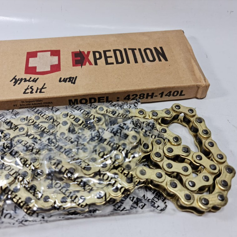 UNIVERSAL GOLD 428H -140L EXPEDITION CHAIN | Shopee Philippines