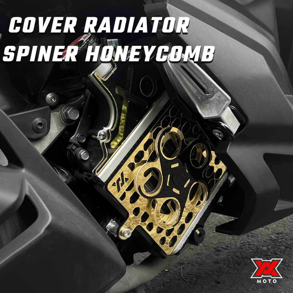 AV MOTO Radiator Cover Honey Comb Spinner Octopus Vario Pcx Adv 150 ...