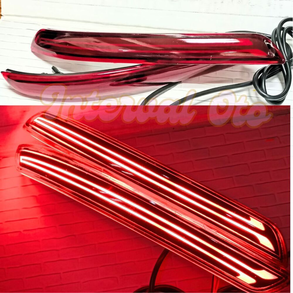 Rear Bumper Reflector Lamp for Innova Reborn 2016-2025 Reflector Type B ...