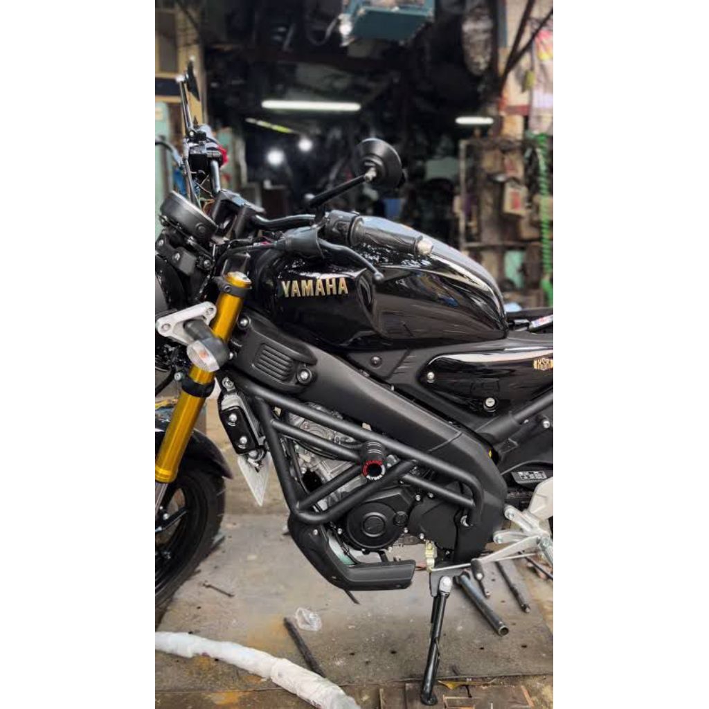 Crash Bar Frame Slider Body Protector Tubular Yamaha XSR 155 | Shopee ...