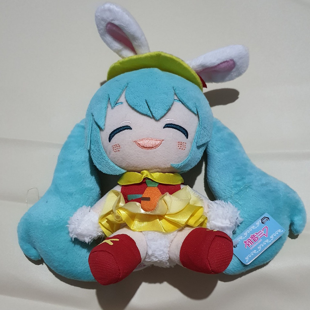 Hatsune Miku Bunny Circus Original Taito Plushie Rabbit Vocaloid Plush ...