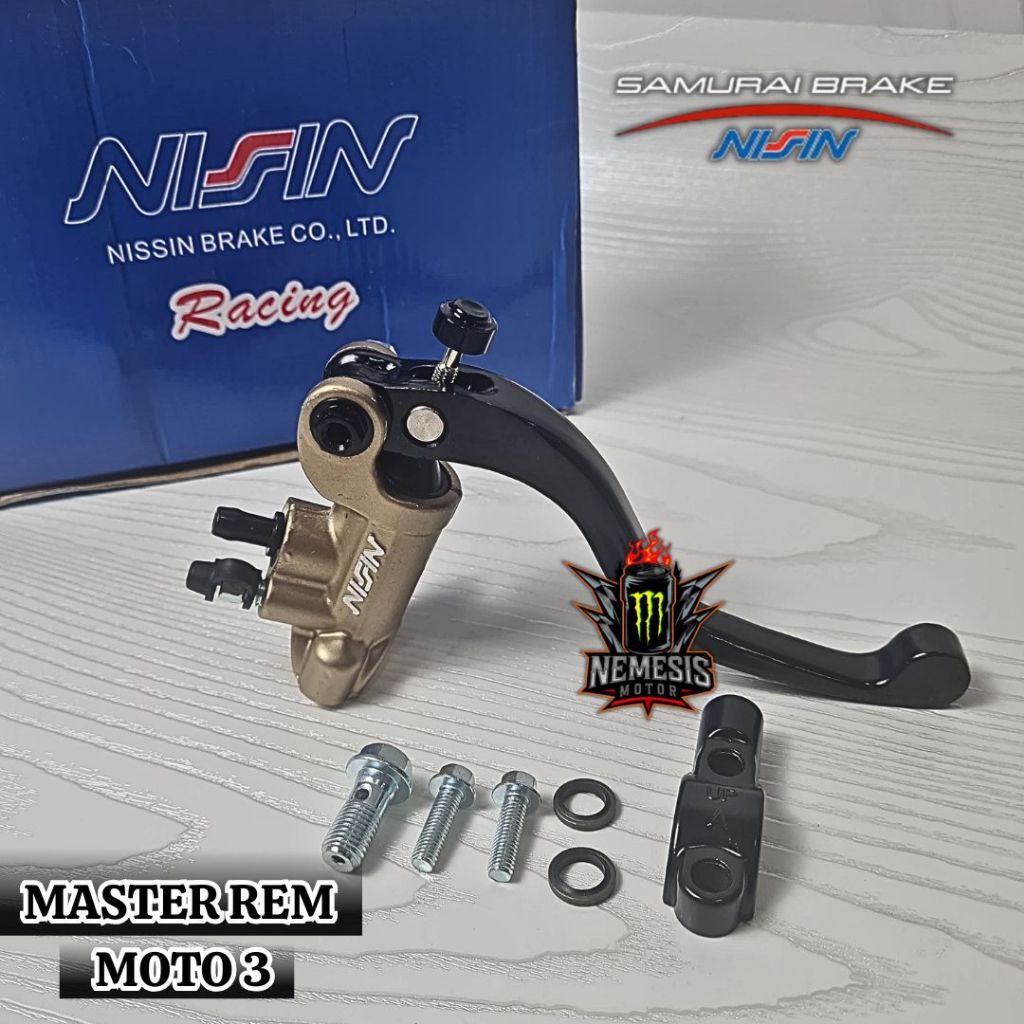 RIGHT BRAKE MASTER RADIAL NSN MOTO3 16MM NINJA VIXION R15 TIGER CB150 ...