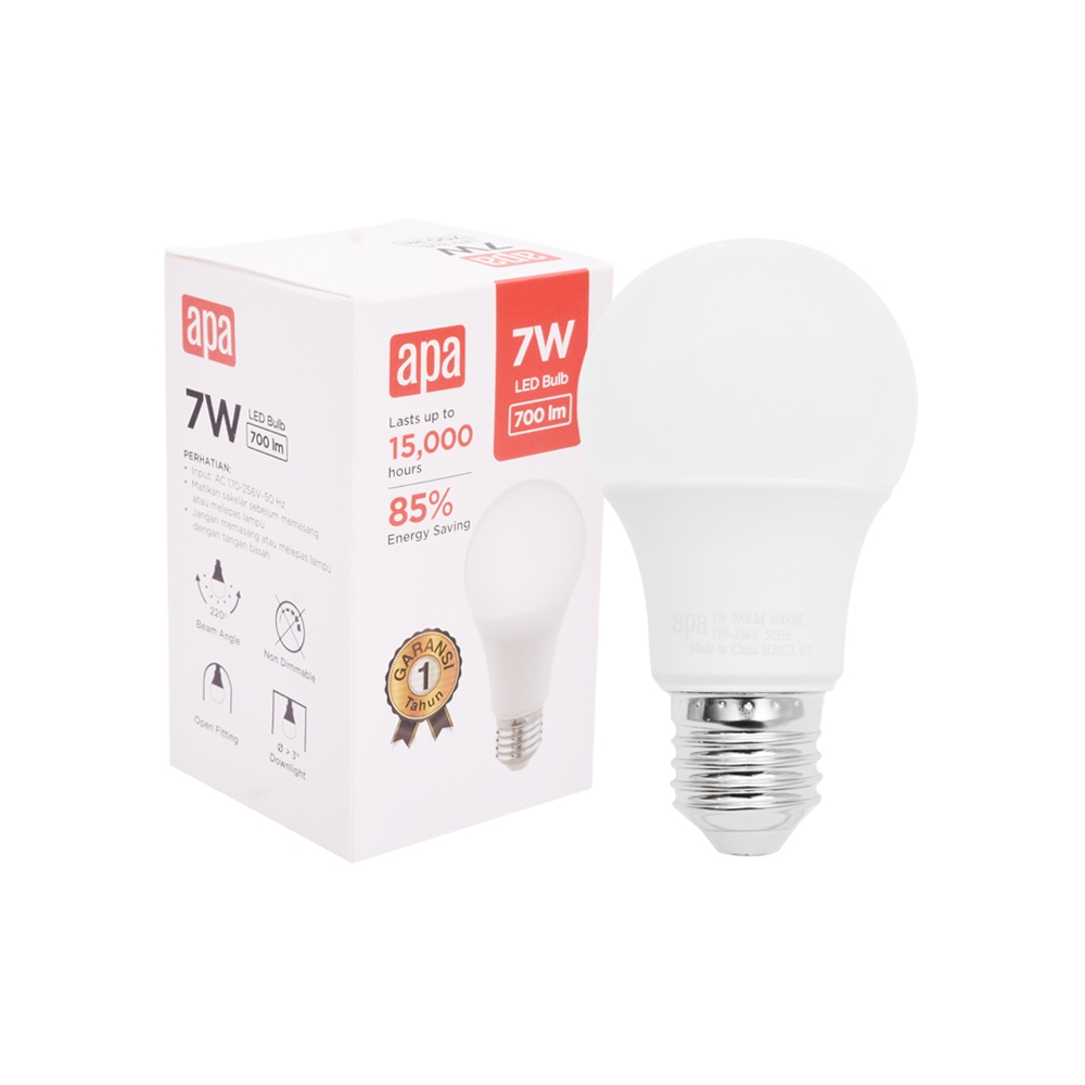 AZKO APA 3W LED LIGHT BULB 5W/ 7W/ 3 5 7 Watt W/ | Shopee Philippines