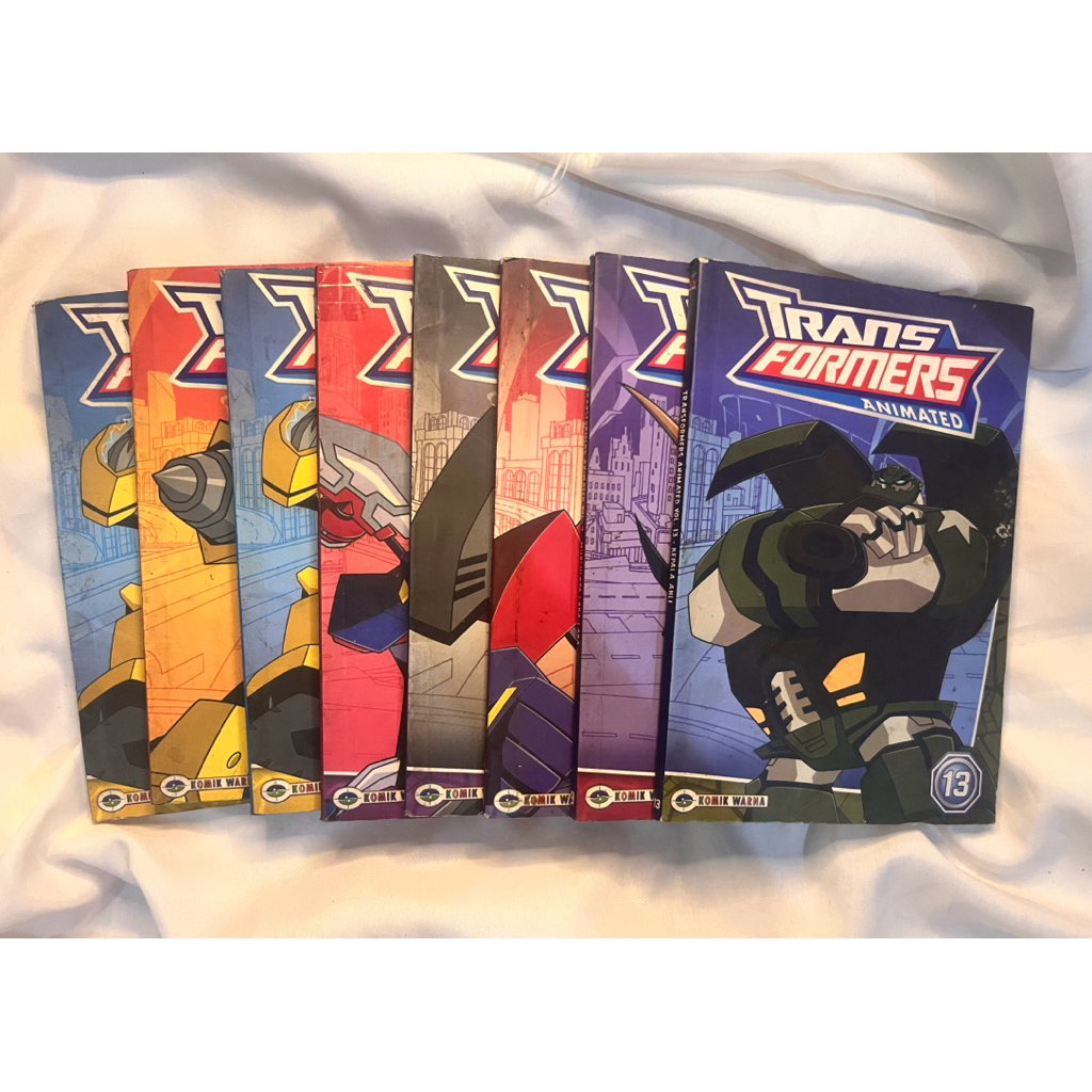Transformers Animated Comics Vol Draw - Color Comics | Shopee Philippines