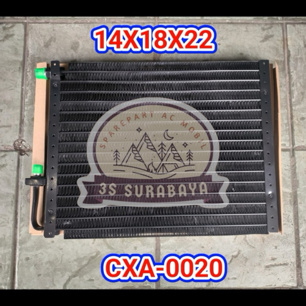 Condenser 14 18 22 Flaring Universal 14 inch 18 inch 22 mm Car Ac ...