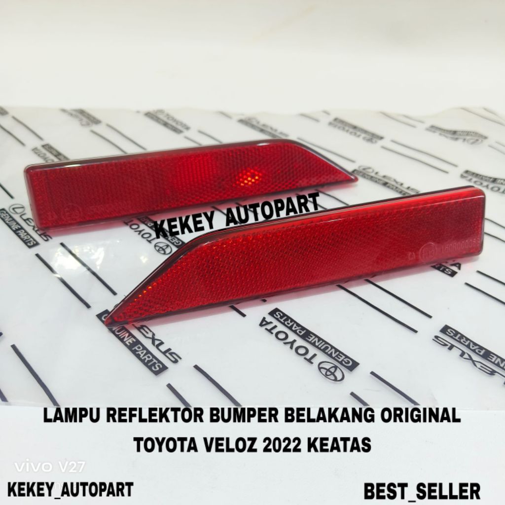 MATA Original Toyota Veloz 2022 and above rear bumper cat's eye ...