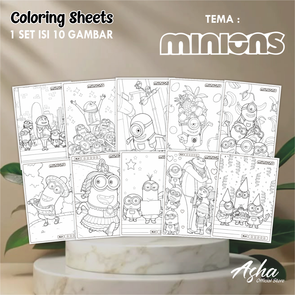 DRAWING PAPER FOR CHILDREN - CHILDREN'S COLORING SHEETS 1 SET CONTAINS ...