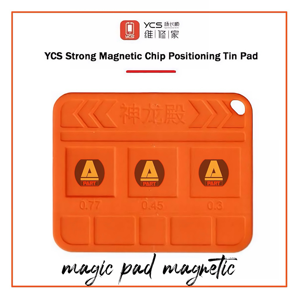 MAGICPAD MAGNETIC SERVICE TOOL IC CPU EMMC UHF MAGNETIC YCS ORANGE ...