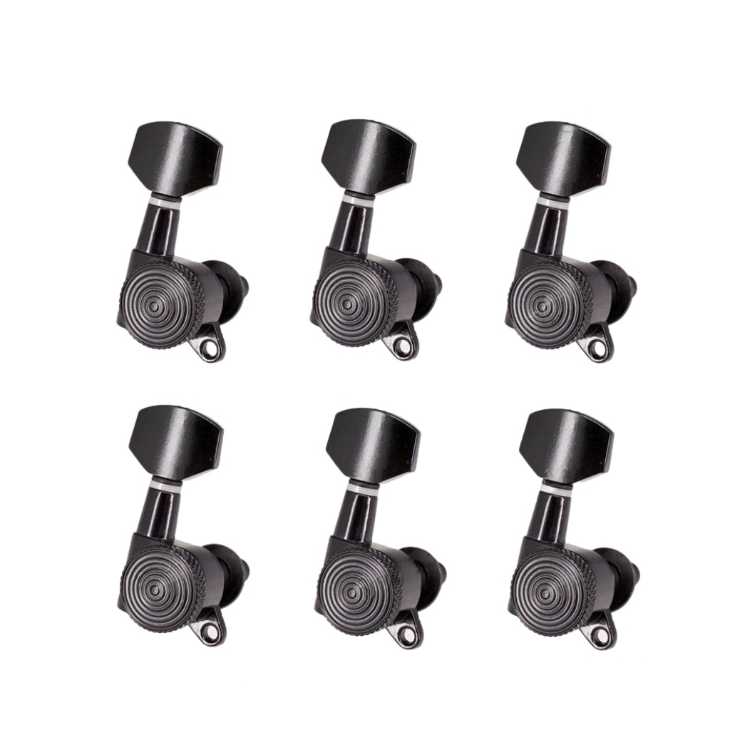 Standard Mini Keys Locking Tuner 6 in Line SET Model 1 (Black) | Shopee ...