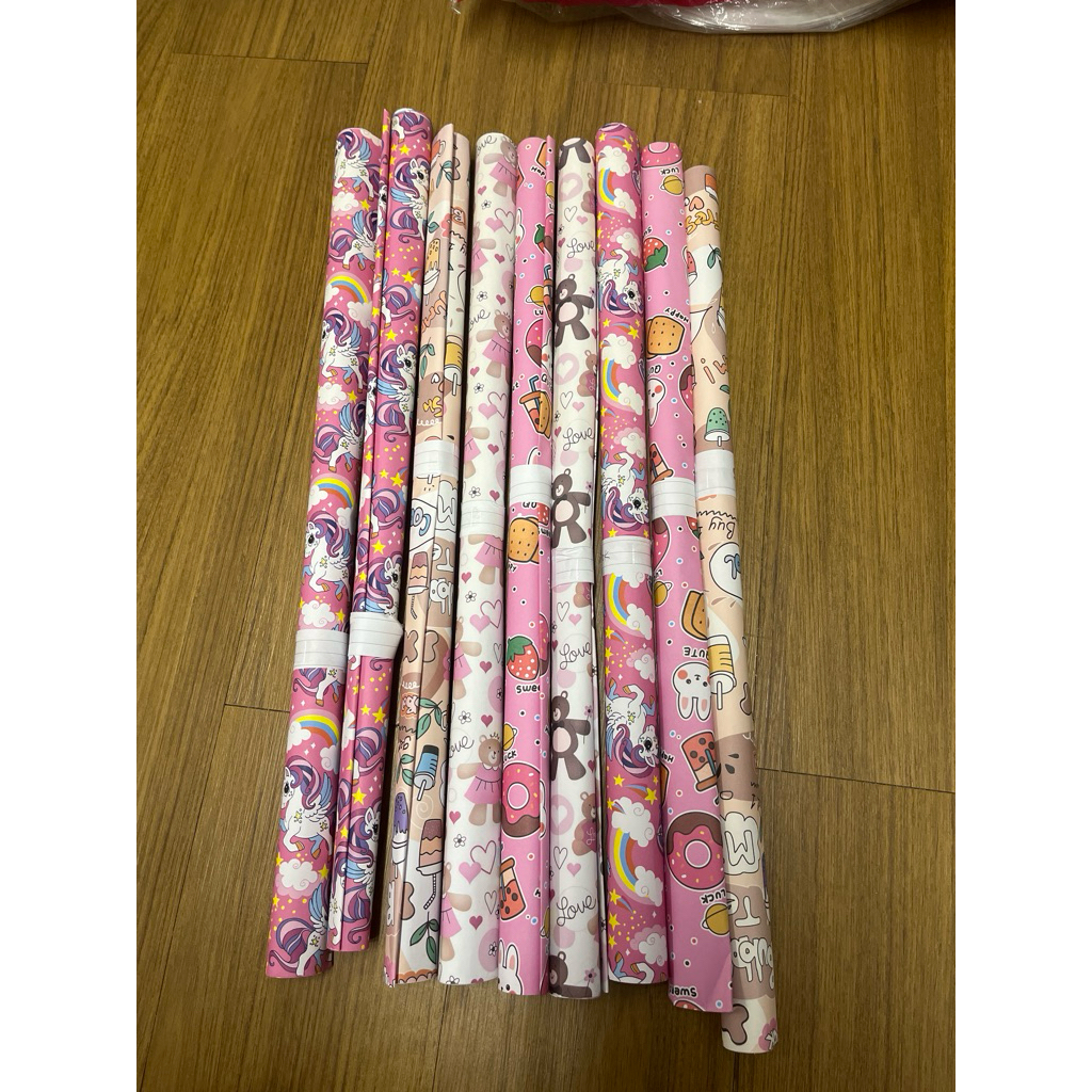 High Quality Cute Cartoon Wrapping Paper | Shopee Philippines