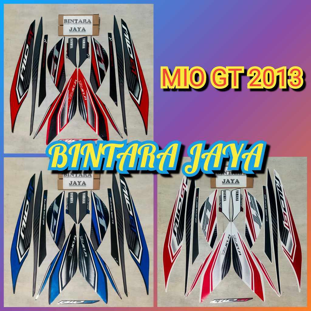 2013 Yamaha Mio GT Striping Sticker | Shopee Philippines