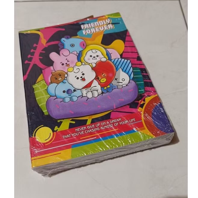 KPOP BTS BT21 38 sheet notebook (10pc) | Shopee Philippines