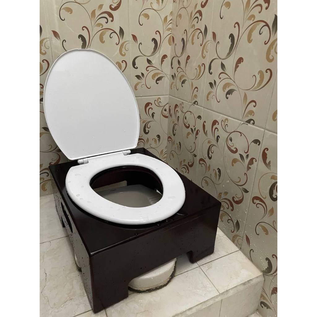 Portable adult toilet seat, safe to use for pregnant and elderly women ...