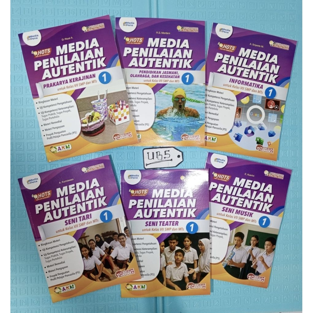 MATA AUTHENTIC/MP/LKS ASSESSMENT MEDIA FOR ALL LESSONS FOR SMP/MTS ...