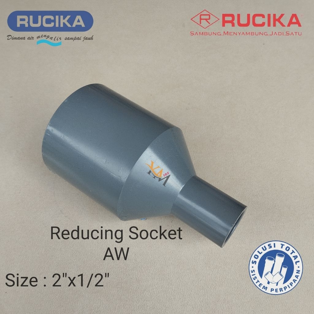 REDUCING SOCKET OPERAN PVC AW RUCIKA 2X1/ 2 INCH | Shopee Philippines