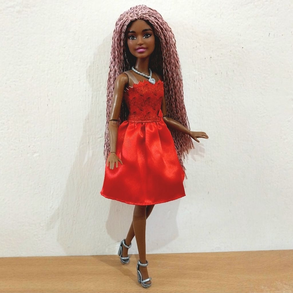 Barbie deluxe Style Ruby Red Custom Mattel Official Secondhand Preloved ...